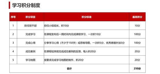 积分制度